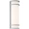 Access Lighting Cove, Dual Voltage Emergency Backup Outdoor LED Wall Mount, Satin Finish, Acrylic Lens Acrylic 20106LEDMGEM-SAT/ACR - alternate 1
